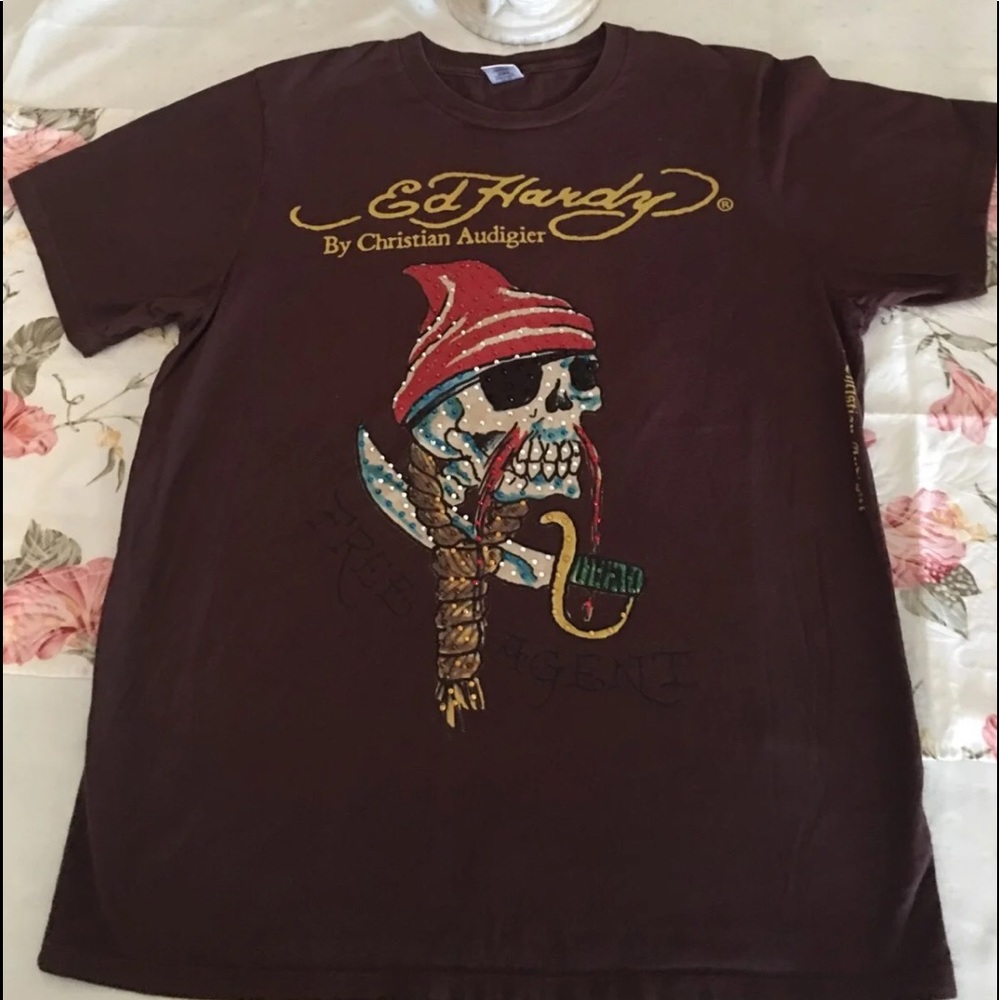 Men’s Don Ed Hardy T-shirt vintage size L